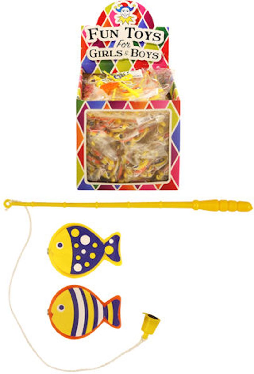 72 STUKS | Magnetisch Vis Spel in Traktatiebox (Traktatie / Uitdeelcadeautjes)